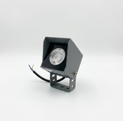 Точечный LED-светильник с одной линзой, цвет: графит 5W 3000K 450Lm 65х65мм IP44 EVEREST LED
