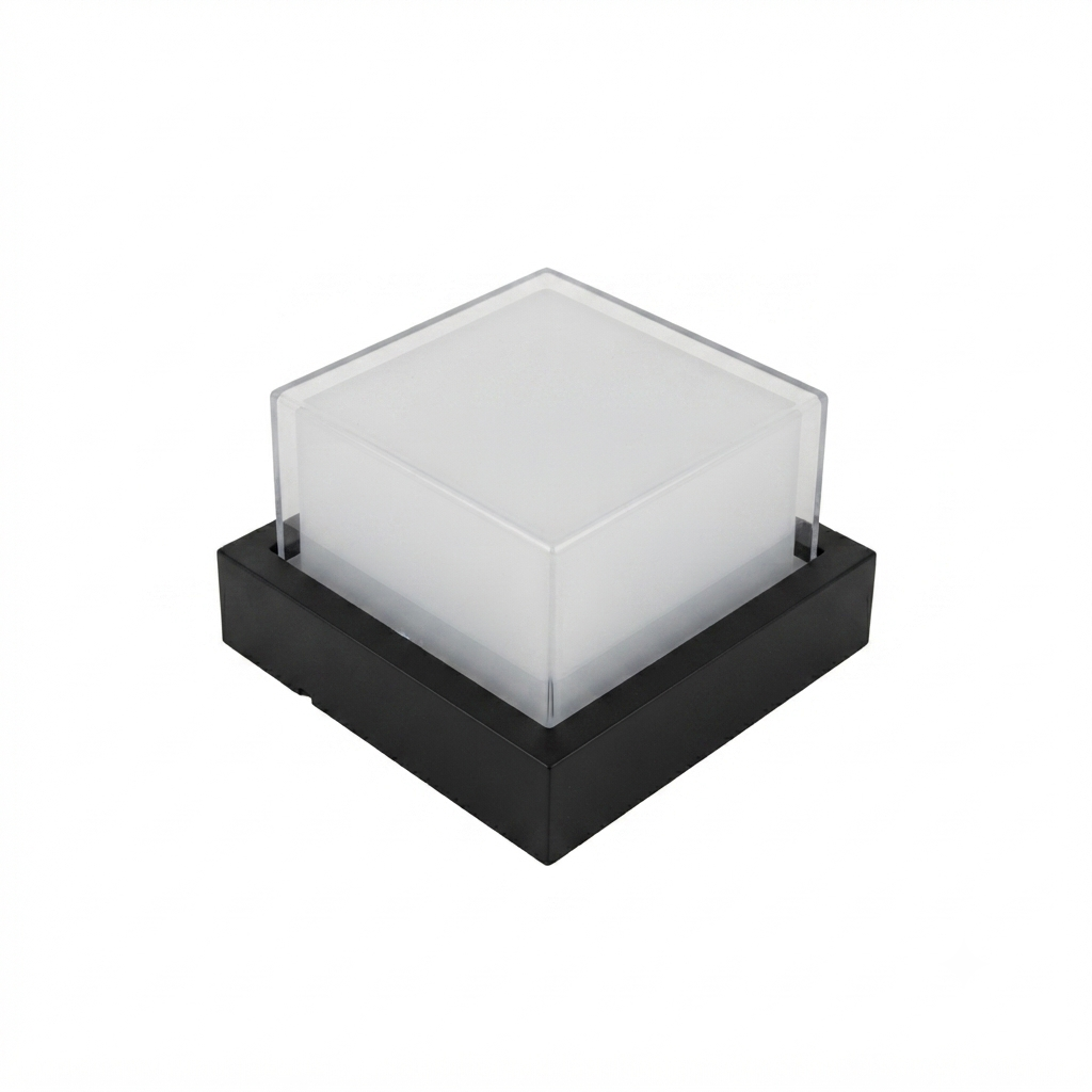 Светильник 12W  3000K 160*160мм IP65 цвет: черный, EVEREST LED