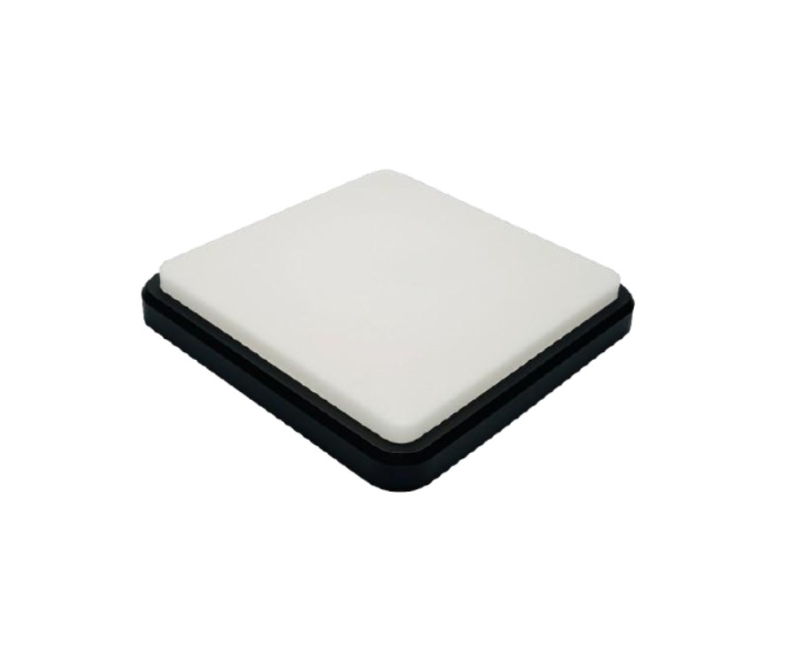 Светильник светодиодный PC-SN-BK-300R-4000K EVEREST 36 Вт, 3204Lm, 300х300x60мм, IP65, чёрный с датчиком движения