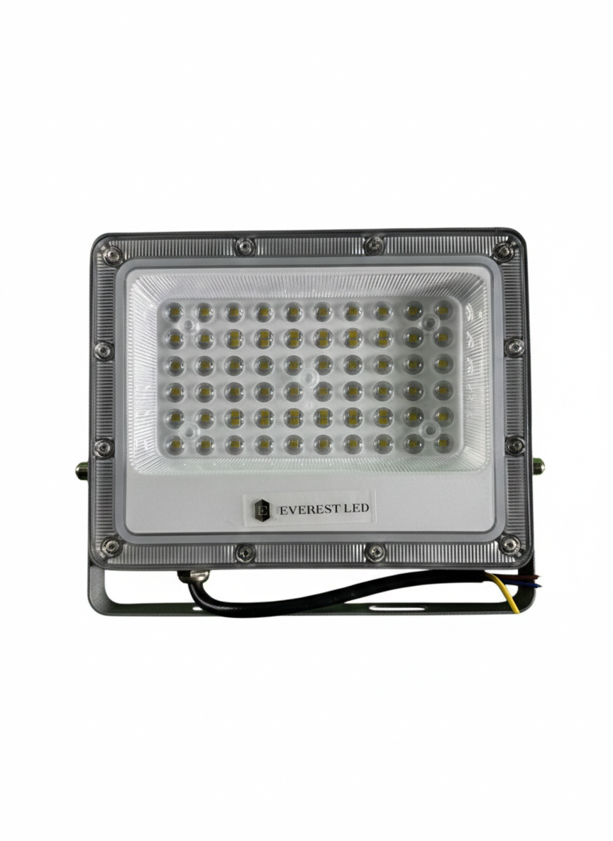 Прожектор светодиодный  TJ105MY-6500-50W EVEREST 205х160х25мм, 4500Lm, IP65