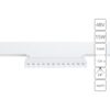 Магнитный трековый светильник Arte Lamp LINEA A4648PL-1WH